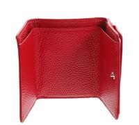 SHERCHPRY Mini Billetera para Mujer Bolso Rojo Organizador de Tarjetas Billetera Delgada para Mujeres Tarjetas de Crédito para Niñas