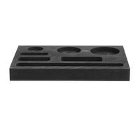 SHERCHPRY Molde de Grafito para Lingotes con 7 Ranuras Crisol de Alta Pureza para Fundición de Metales como Oro Plata Aluminio y Cobre Resistente a Altas Temperaturas y Uso Industrial