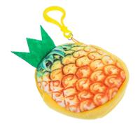 SHERCHPRY Monedero de Frutas de Peluche Mini Carteras de Dibujos Animados Estuche para Auriculares Diseño Kawaii para Niñas 1