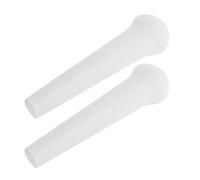 SHERCHPRY Mortero de Cerámica para Ajo y Jengibre, Utensilio de Cocina Multiusos Fácil de Limpiar, Varilla de Molienda Color Claro 2 Piezas para Cocinar en Cocina