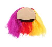 SHERCHPRY Multicolor Wig Lightweight Comfortable Reusable Costume For Halloween Carnival Cosplay Party And Stage Performances