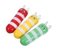 SHERCHPRY Muñeca de Tejer Manual de Plástico en Forma de Abeja Juego de 3 Piezas Rojo Amarillo Verde Herramienta Francesa para Tejido DIY Tejedora Portátil para Bufandas y Cordones