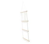 SHERCHPRY Organizador de Accesorios Cabello Diseño Resistente con Ganchos para Niñas Madera y Poliéster para Navidad y Thanksgiving, Adecuado para Coleccionistas de Lazos