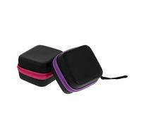 SHERCHPRY Organizador de Almacenamiento y Diseño Portátil 7-8 Compartimentos Material Eva Resistente Color Aleatorio para Botellas de Aceites Esenciales Adecuado para Viajes