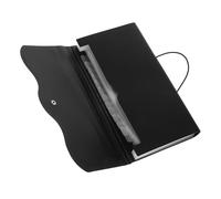 SHERCHPRY Organizador de Carpetas Tipo Acordeón Negro Bolsa de Almacenamiento 13 Compartimentos Organizador de Archivos de Papel y Porta Recibos para Oficina y Documentos Personales