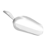 SHERCHPRY Pala y Boca Estrecha de Acero Inoxidable Diseño Ergonómico Multiusos Mango Redondo para Contenedores Secos y Hielo en Cocina