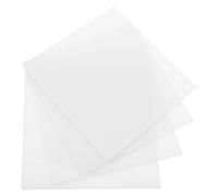 SHERCHPRY Panel Difusor de Luz LED para Techo, Acrílico Color Claro 150×150 Mm Grosor 3 Mm, 4 Unidades, Lámina Difusora Antideslumbrante para Iluminación de Sala, Cocina y Oficina