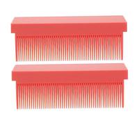 SHERCHPRY Peine Alisador Eléctrico 2 Piezas Accesorios para Planchas de Pelo Peine de de Herramienta Profesional para Peinar Doméstico y