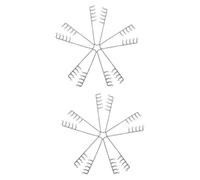 SHERCHPRY Peine Voluminizador de Dientes Anchos 10 Piezas Gris Peine para Cabello Textura Esponjosa Herramienta Antiestática para Aumento de Volumen Diario Masaje Suave para Cuero