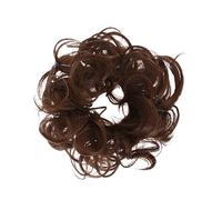 SHERCHPRY Peluca Alta Temperatura Moño Desordenado Extensión de Coletero para Pelo Postizo Pieza de Coletero Moño