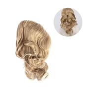 SHERCHPRY Peluca Rubia Larga y Rizada Alta Temperatura Peluca De Cosplay Para Mujeres y Niñas Extensión De Cabello Para Disfraz