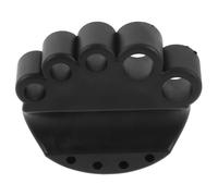SHERCHPRY Pestañas De Pestañas y Copa De Pegamento Para Uñas Portavasos De Tinta Taza De Tinta Tazas De Tinta Para Tatuar Soporte De Almacenamiento De Tinta El Plastico Negro