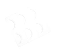 SHERCHPRY Pestañas Postizas Blancas 3 Naturales para Mujer Extensiones de Pestañas Maquillaje Halloween y Cómodas
