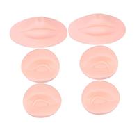 SHERCHPRY Piel De Práctica Para Tatuar 2 Juegos 3d De Silicona Realista Delgada Para Principiantes Artistas Salón Entrenamiento Sin Pigmento