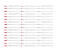 SHERCHPRY Pinceles Aplicadores de Silicona para Labios 60 Piezas con Tapa Reutilizables y Fáciles de Limpiar Herramientas de Maquillaje Portátiles para Bálsamo Brillo y Lápiz Labial