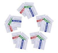 SHERCHPRY Polvo de Calibración Ph 401 686 918 Kit 15 Sobres para Solución Tampón Polvo Calibración para Medidor de Ph Adecuado para Análisis Agua Potable Piscinas y Acuarios