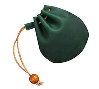 SHERCHPRY Portamononedas Monedero De Cuero Bolsa De Dinero De Bolso De Joyería De Cuero Monedero Cartera Monedero De La Tarjeta De La Moneda Monedero Pequeño Hombre Pequeño Cambio Dado