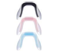 SHERCHPRY Protector Nariz Gafas de Silicona Cómodo Almohadillas para Puente Nasal, 3 Piezas Antideslizantes para Gafas en Varios Colores y Aumento de Altura