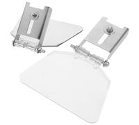 SHERCHPRY Protector Ocular de Banco Transparente Pequeño Cubierta Protectora de Plástico para Amoladora de Banco Kit 2 Lentes y Protector Ocular Accesorios para Herramientas de Seguridad