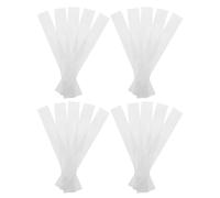 SHERCHPRY Protectores de Cuadro para Bicicleta 20 Unidades Adhesivos Transparentes de Vinilo para Protección de Cadena Cinta Resistente al Agua Abrasión para Bicicletas de Montaña y