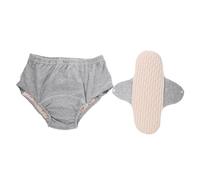 SHERCHPRY Prueba De Fugas Para Adultos Ropa Interior Lavable y Reutilizable De Algodón Para Mujeres y Hombres Para Personas Mayores