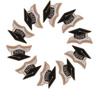 SHERCHPRY Recuerdos de Graduación Pin de Solapa Birrete de Graduación, 10 Pines Ligeros y Versátiles para Ropa y Mochila en Ceremonias y Aulas 2026