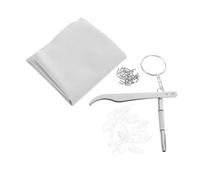 SHERCHPRY Reparación de Gafas Kit Tornillos para Gafas Destornillador con Almohadillas Nasales de Sol de Lectura Repuestos para Ajustar y Reemplazar Accesorios
