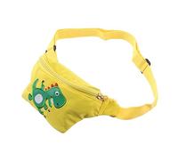 SHERCHPRY Riñonera Infantil Diseño De Cartoon Bolsa De Hombro Amarilla para Niño Niña y Padres para Guardería y Viajes