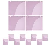 SHERCHPRY Separadores de Carpeta A4 Bolsillos 3 Orificios 12 Unidades Material Resistente Color Morado para Oficina Escuela y Organización de Archivos Personales