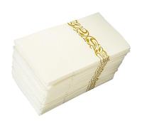SHERCHPRY Servilletas Decorativas Bolsillo 50 Piezas para Cubiertos Alta Absorción para Fiestas Textura Similar al Lino para Boda y Barbacoa
