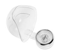 SHERCHPRY Soporte de almacenamiento de huevos de belleza Rejilla con ventosa jabonera de succión para ducha jabonera con ventosa el plastico Transparent