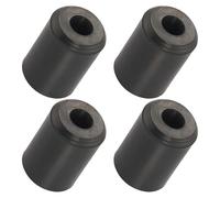 SHERCHPRY Soporte de Pared para Snowboard y Esquís de Goma, Juego de 4 Portaesquís Colgantes, Estante Vertical para Almacenamiento y Exhibición en Garaje y Hogar, Organizador Resistente