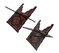 SHERCHPRY Soporte para Libros Bíblicos de Madera Grabada Soporte Plegable Negro y Rojo Resistente y Portátil para Lectura Espiritual Adecuado para Iglesia, Hogar y Estudio