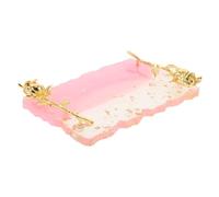 SHERCHPRY Tablero de Exhibición de Paletas de Uñas para Mezclar Colores Placa de Esmalte de Gel Bandeja para Pigmentos para Decoración de Uñas y Arte de Resina