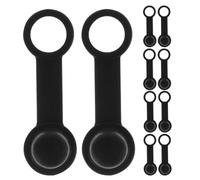 SHERCHPRY Tapones de Purga de Frenos de Disco para Motocicletas y Coches Goma Negra 15 Piezas Compatibles Tornillo de Purga Pinza de Freno Accesorio Automotor para Mantenimiento