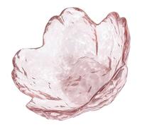 SHERCHPRY Taza para Uñas Cristal Japonesa para Decoración y Lavado de Pinceles, Soporte Portátil para Manicura, Vaso de Vidrio Transparente, Accesorio para Salón de Uñas, Tamaño Mediano