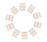 SHERCHPRY Tiras Nasales Moldeadoras Para Aletas Nariz, 10 Unidades, Elásticas y Autoadhesivas, Parches Suaves Para Contornear Fosas Nasales Anchas, Uso Diario Antironquidos, Cuidado Nasal Adulto