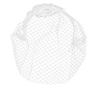 SHERCHPRY tocados de novia tiaras de novia orgullo accesorios mujer banda de cabello de novia novio fiesta nupcial diadema de velo de la novia accesorios para el cabello de novia tela