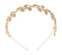 SHERCHPRY venda tocado renacentista tocados de boda para novia tadle de boda accesorios para el cabello de novia accesorios para el cabello del renacimiento tiara de la diosa aleación Golden