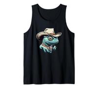 Sheriff camaleón listo para gobernar el traje del desierto Camiseta sin Mangas