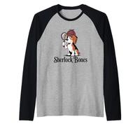 Sherlock Bones Camiseta Manga Raglan