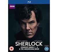 Sherlock (Complete Series 1-4) / Abominable Bride - 10-Disc Box Set [ Origen UK, Ningun Idioma Espanol ] (Blu-Ray)