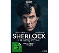 Sherlock - Die kompletten Staffeln 1-4 & Die Braut des Grauens [Alemania] [DVD]