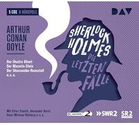 Sherlock Holmes – Die letzten Fälle: Hörspiele mit Peter Pasetti u.v.a. – 5 CDs