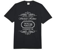 Sherlock Holmes Cita al Detective británico 221B de Baker St. Comfort Colors Adult Heavyweight T-Shirt