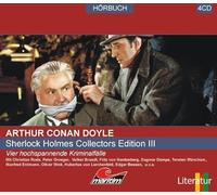 Sherlock Holmes Collectors-Edition 3. 4 CDs: Der Patient / Ein Skandal in Böhmen / Der Baumeister von Norwood / Die drei Garribes
