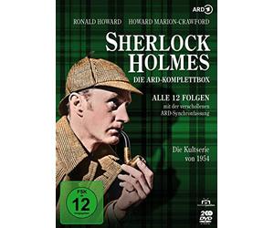 Sherlock Holmes - Die ARD-Komplettbox: Alle 12 Folgen mit der verschollenen ARD-Synchronfassung (Fernsehjuwelen) [DVD]