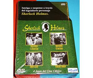 SHERLOCK HOLMES La mujer Verde + El arma secreta + Terror en la noche + Vestida para un asesinato