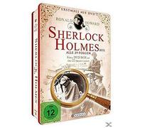 Sherlock Holmes Metalbox : Alle 39 Folgen der TV Serie / Im Zeichen der Vier / Der Hund von Baskerville & Bonus Hörspiel - 6DVD [Alemania]