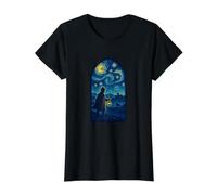 Sherlock Holmes Noche Estrellada Detective Vintage Camiseta gráfica económica